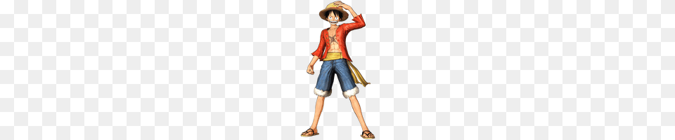 One Piece Photo Images And Clipart Freepngimg, Hat, Clothing, Pants, Costume Free Transparent Png