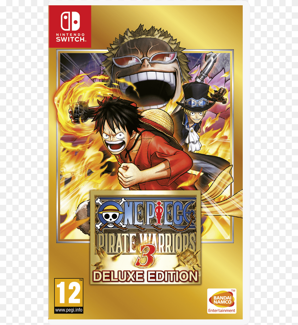 One Piece Pirate Warriors 3 Deluxe Edition Switch, Publication, Book, Comics, Adult Free Transparent Png