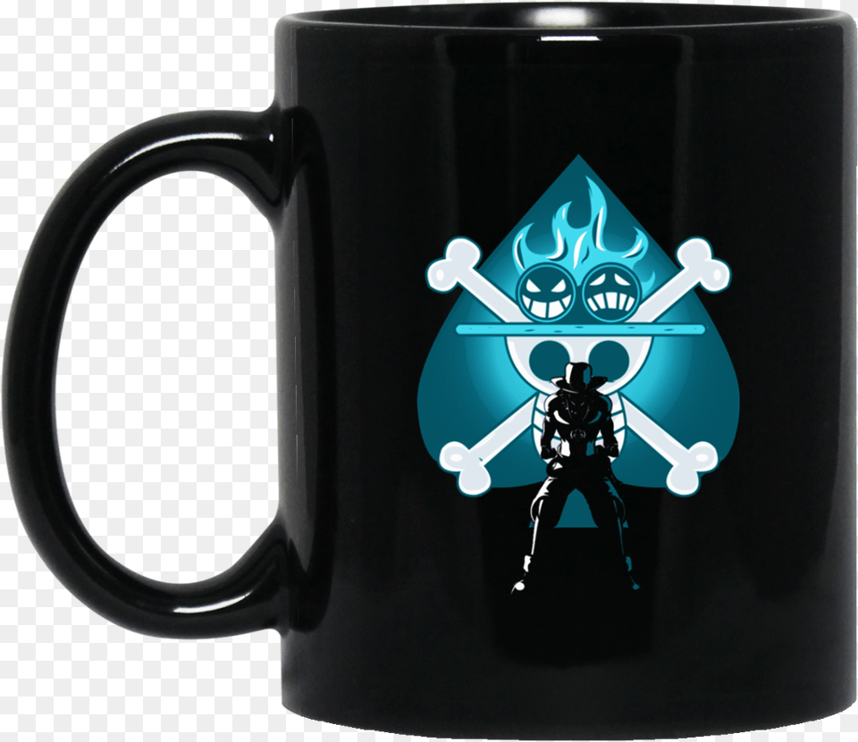 One Piece Portgas D There Are Only 2 Difficult Things In Computer Science, Cup, Adult, Male, Man Png