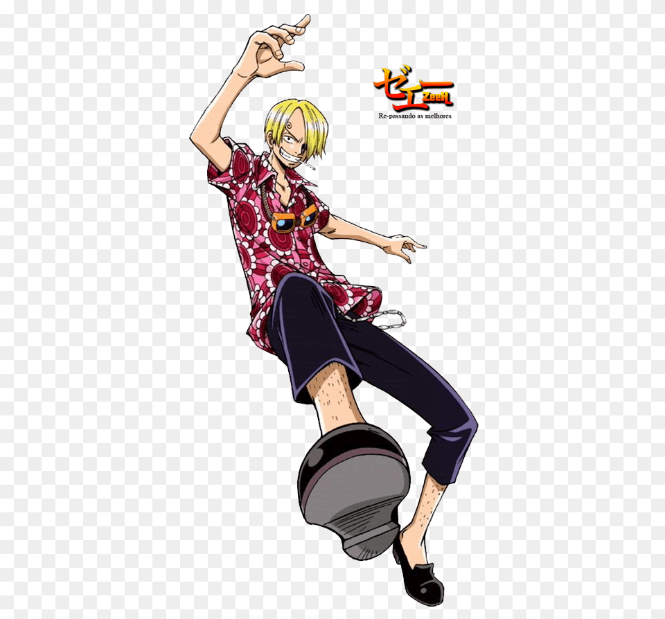 One Piece Sanji Skypiea, Book, Comics, Publication, Adult Png Image