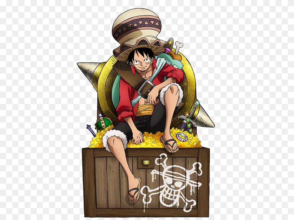 One Piece Stampede Movie, Book, Comics, Treasure, Publication Png Image