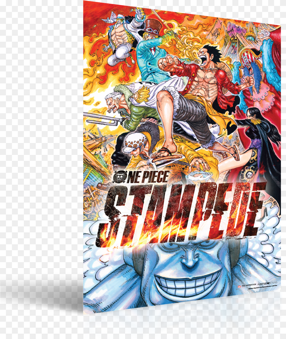One Piece Stampede Singapore, Publication, Book, Comics, Adult Free Png