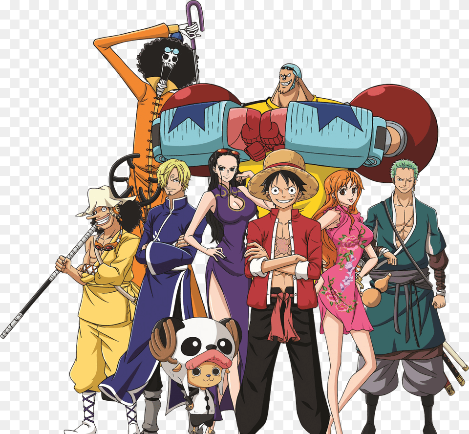 One Piece Straw Hat Crew 2019, Adult, Publication, Person, Woman Free Png Download