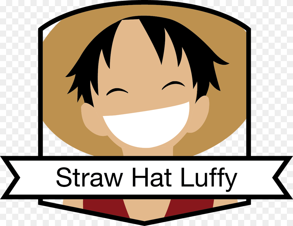 One Piece Straw Hat Luffy Badge Monkey D Luffy, Book, Comics, Logo, Publication Png