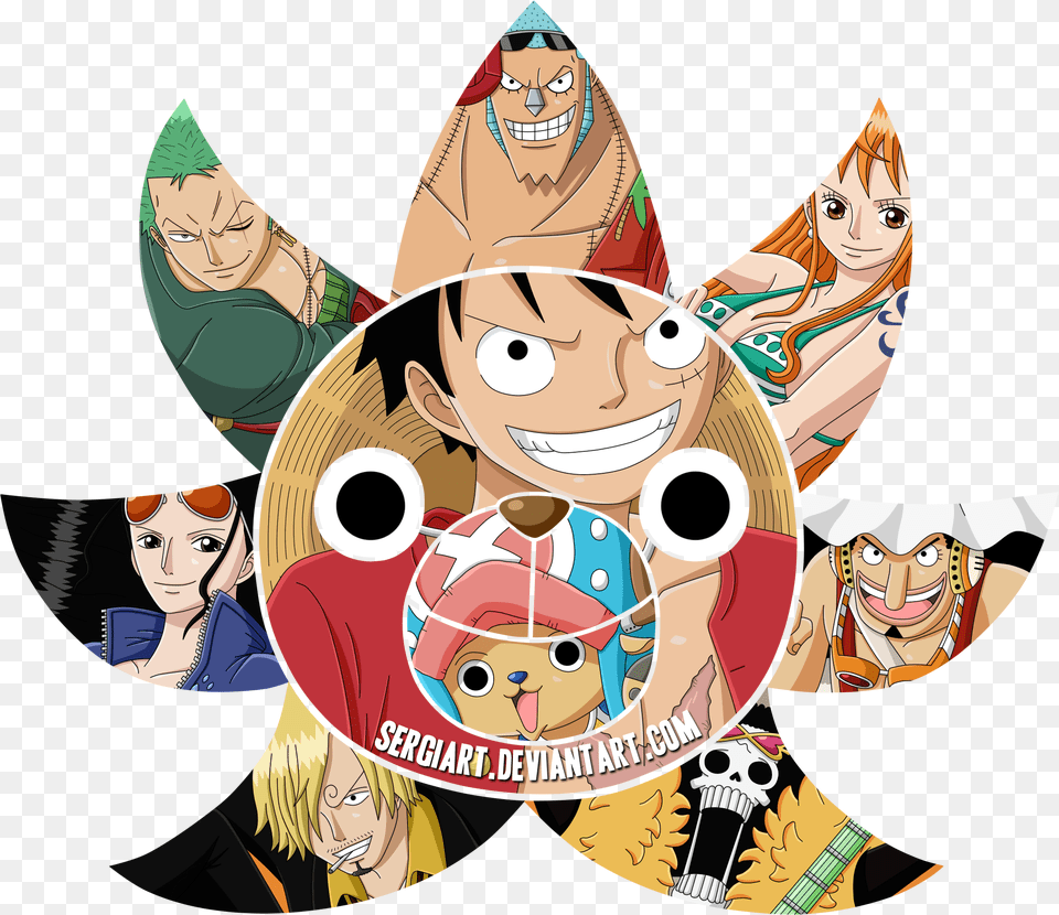 One Piece Sunny Crew, Publication, Book, Comics, Adult Png