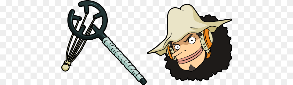 One Piece Usopp And Slingshot In 2021 One Piece Usopp Slingshot, Clothing, Hat, Face, Head Png Image