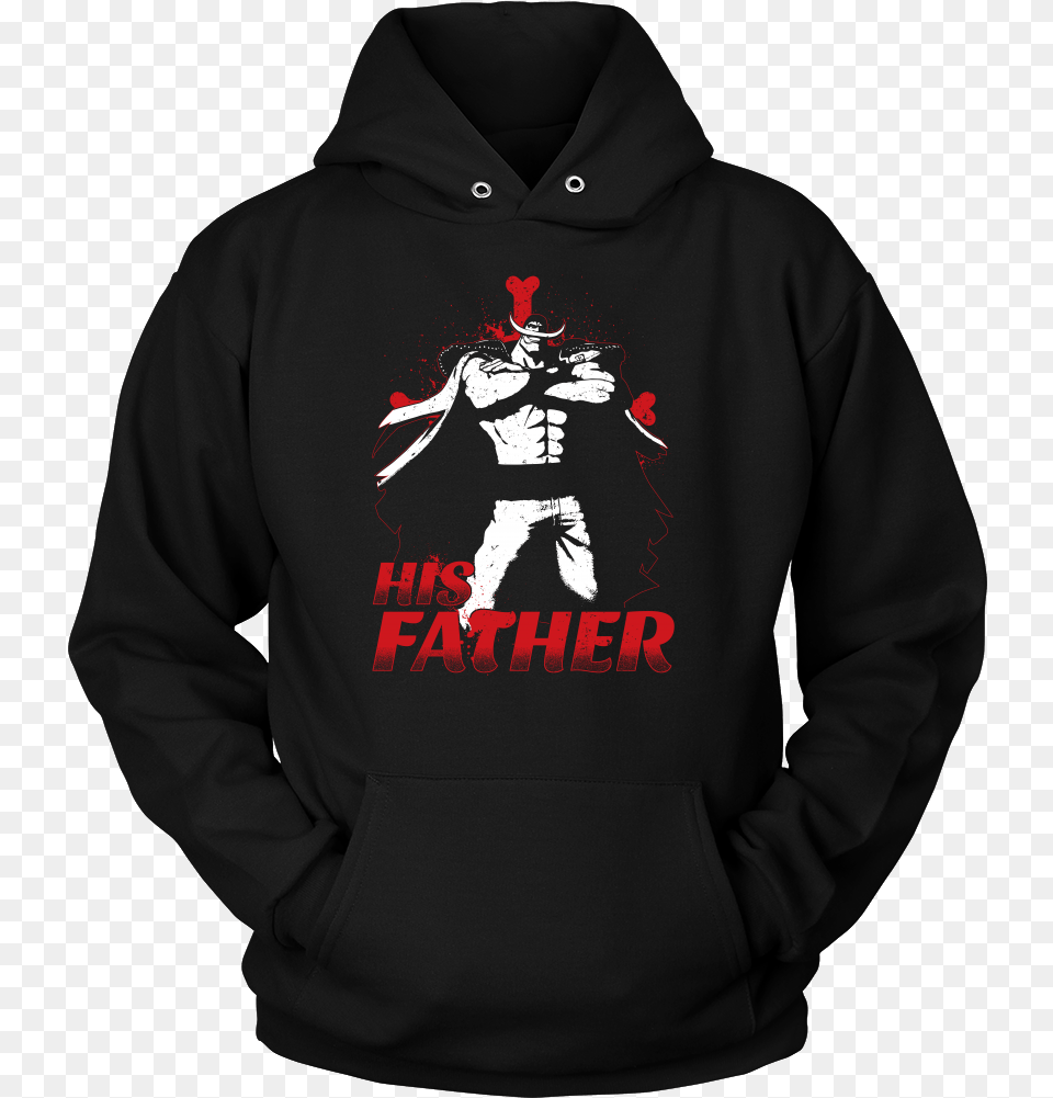 One Piece White Beard Father And Son Unisex Hoodie 21 Savage Without Warning, Clothing, Knitwear, Sweater, Sweatshirt Free Png Download