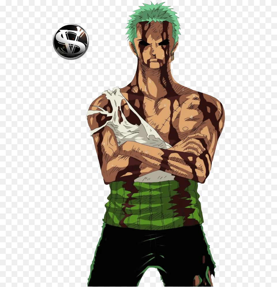 One Piece Zoro, Adult, Person, Man, Male Free Png