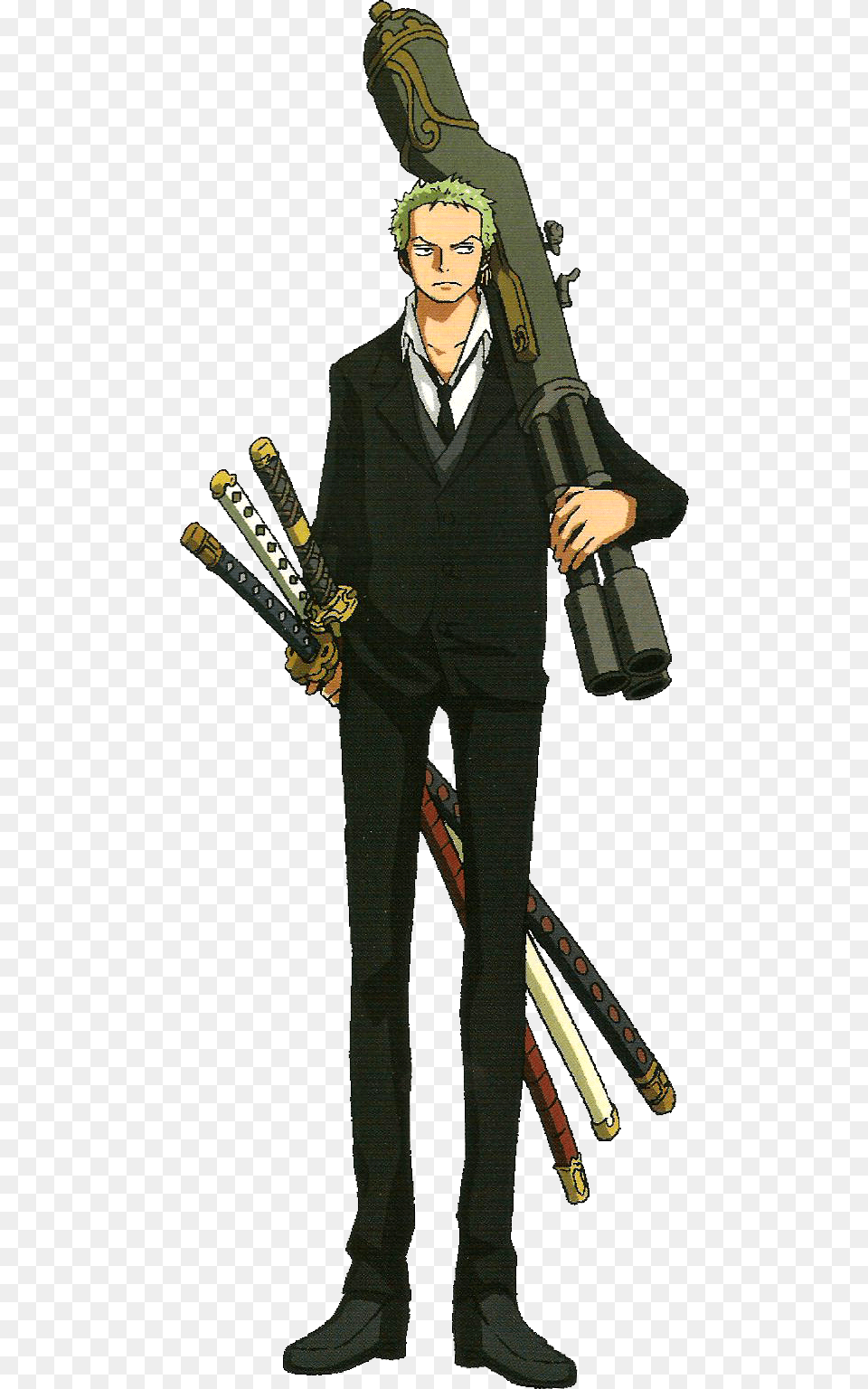One Piece Zoro Suit, Adult, Male, Man, Person Free Png