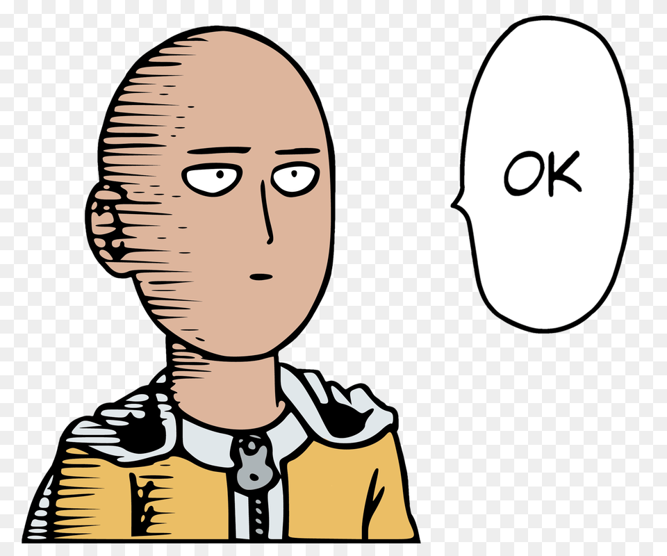 One Punch Man, Baby, Person, Face, Head Free Transparent Png