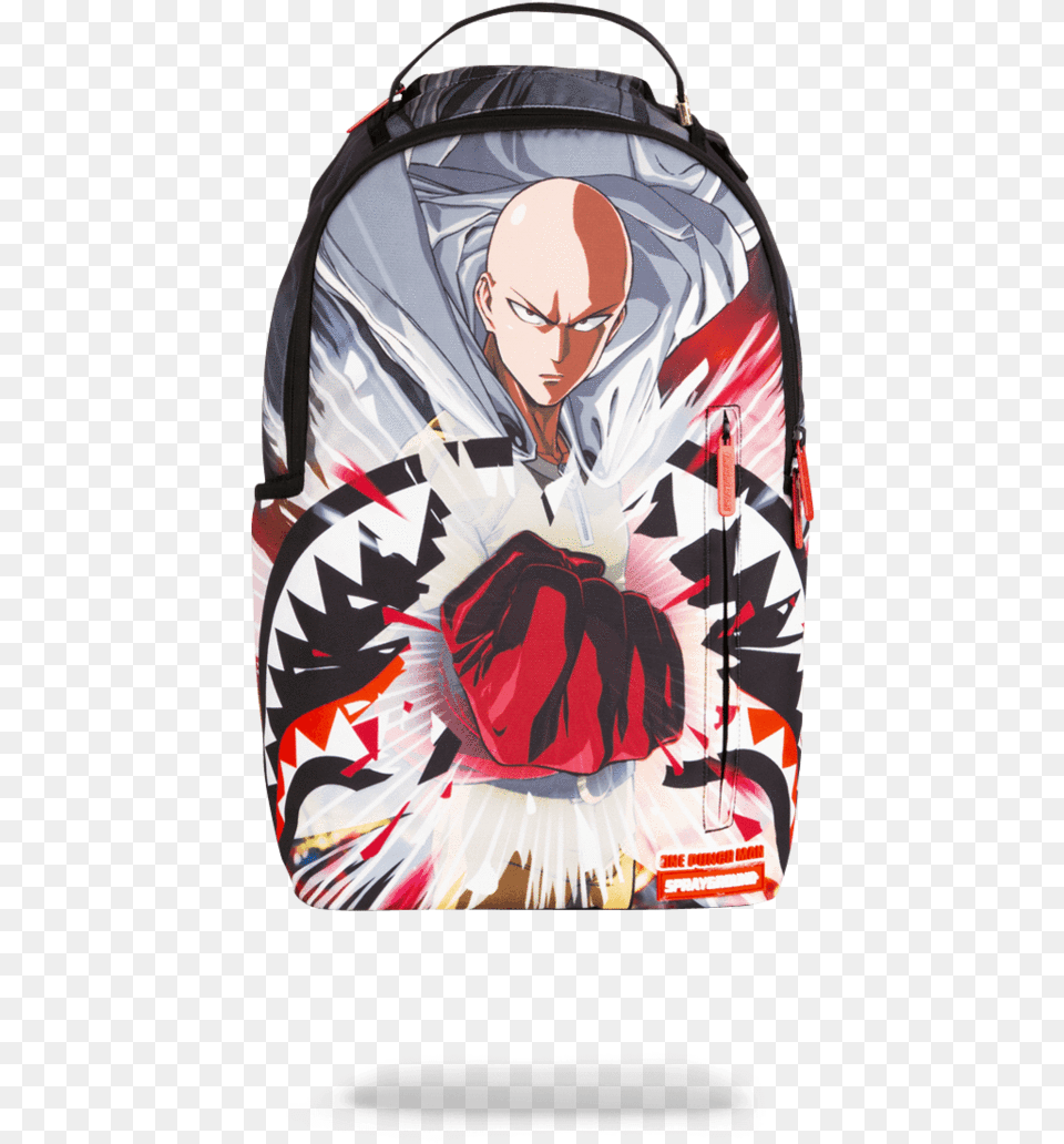 One Punch Man Backpack Sprayground, Bag, Accessories, Handbag, Adult Free Png