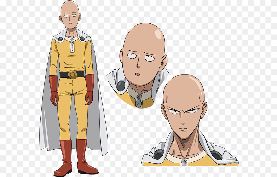 One Punch Man Character Design, Book, Publication, Comics, Adult Png