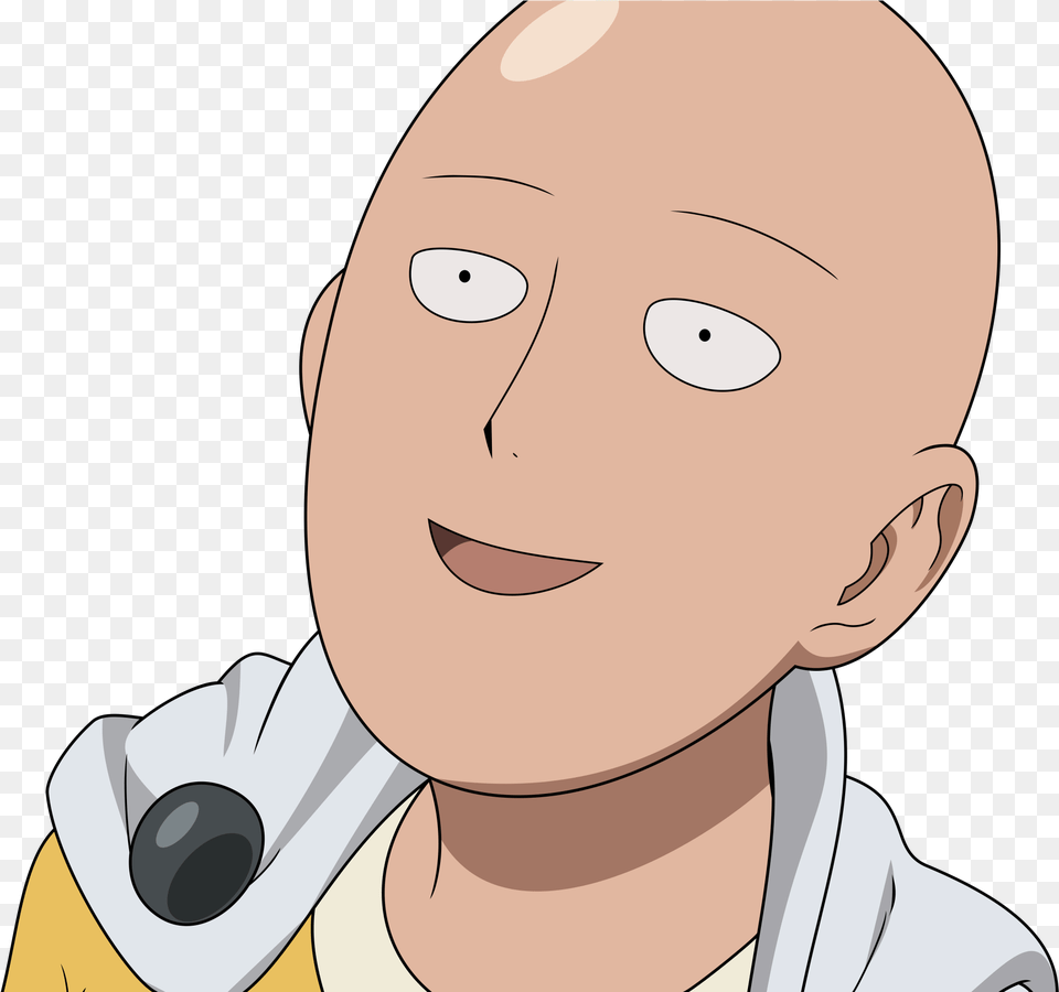One Punch Man Clipart Japanese One Punch Man Transparent, Baby, Person, Face, Head Png Image