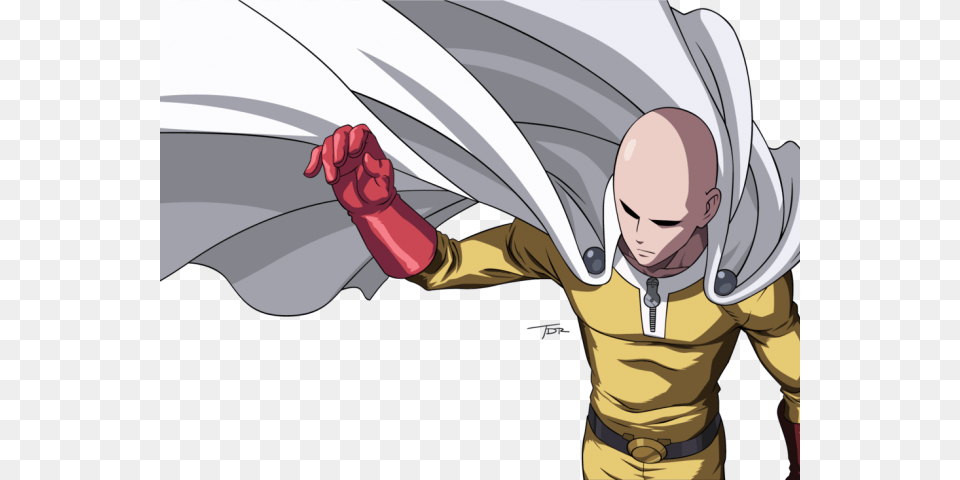 One Punch Man Clipart Saitama One Punch Man, Book, Comics, Publication, Person Free Png