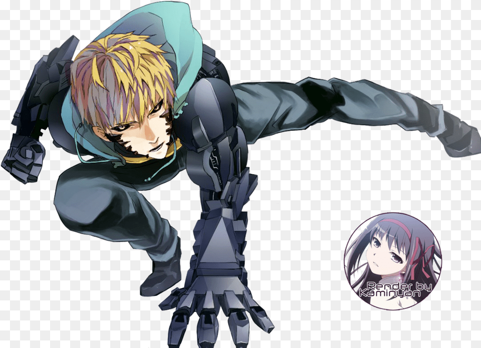 One Punch Man Genos, Publication, Book, Comics, Adult Free Png Download