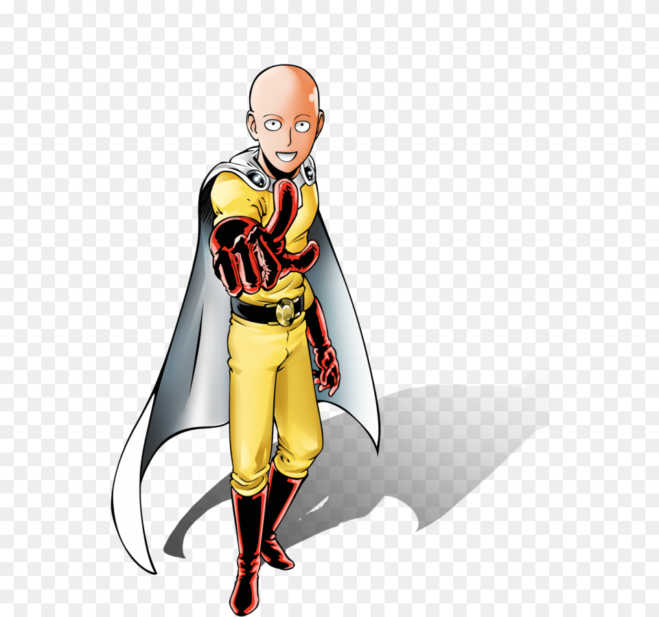 One Punch Man Hd One Punch Man, Book, Comics, Publication, Adult Free Png Download