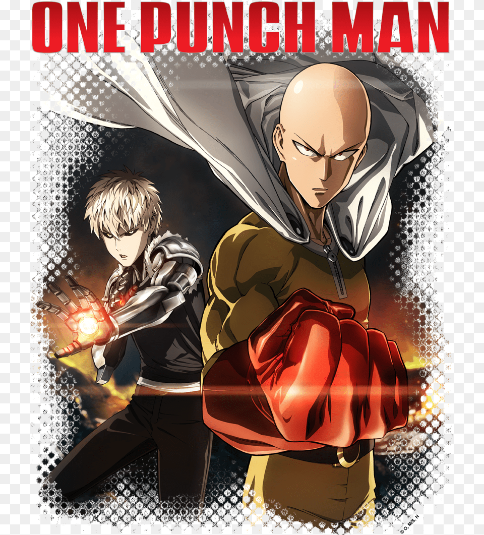 One Punch Man Hd One Punch Man, Book, Comics, Publication, Adult Png Image
