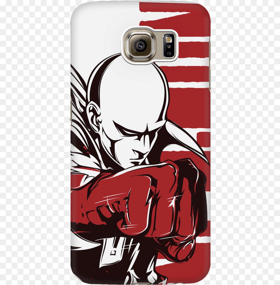 One Punch Man Mobile Phone Case, Electronics, Adult, Person, Male Png