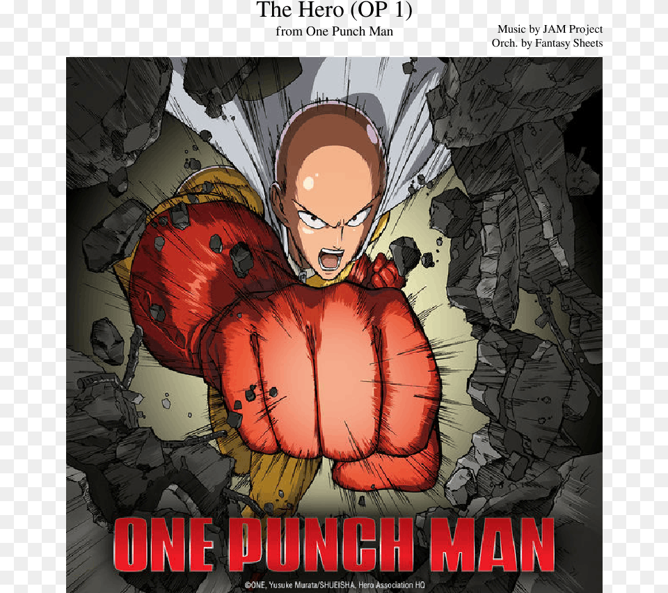 One Punch Man Saitama Hero, Book, Comics, Publication, Person Free Transparent Png