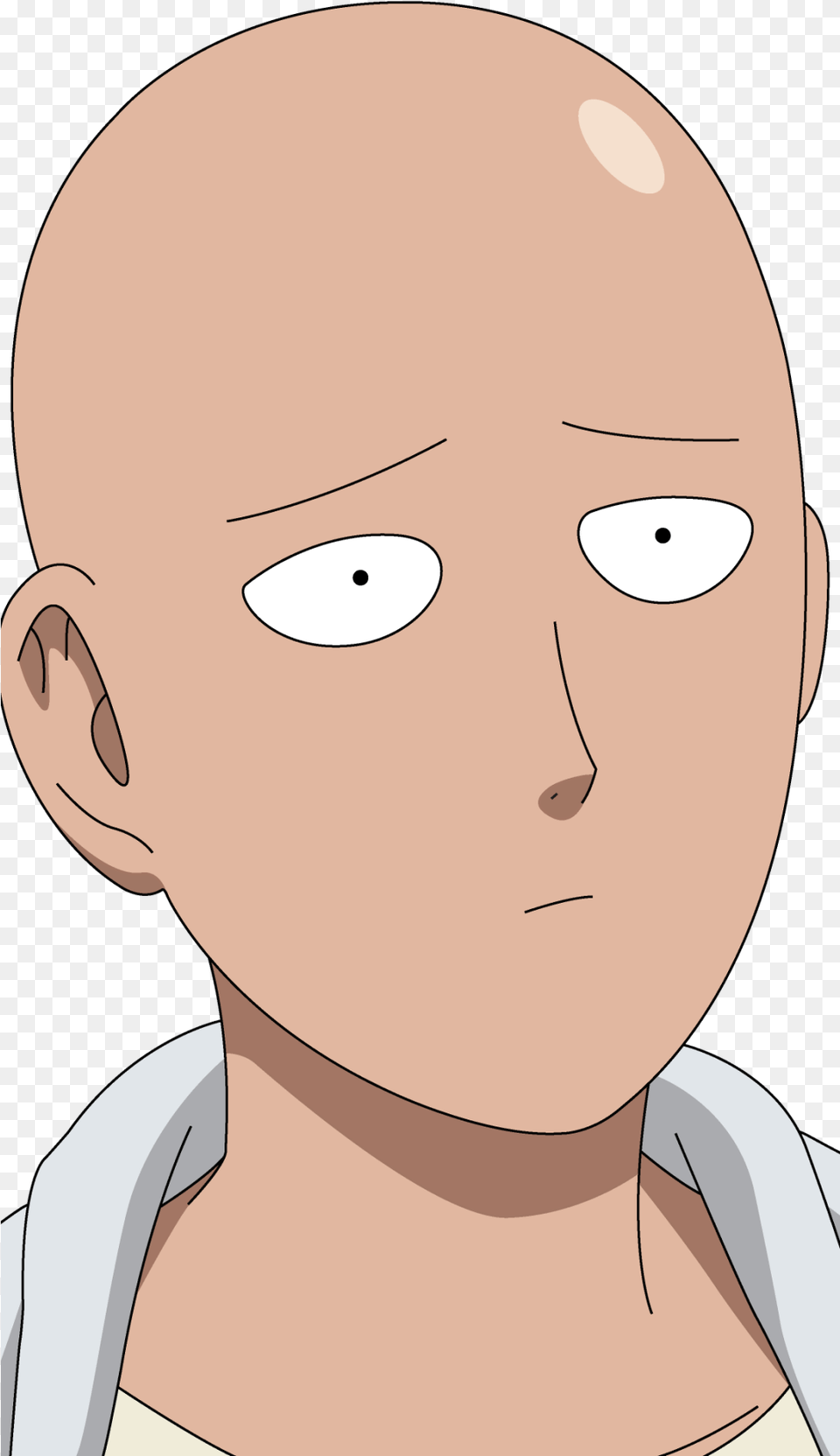 One Punch Man Saitama Transparent, Baby, Face, Head, Person Free Png