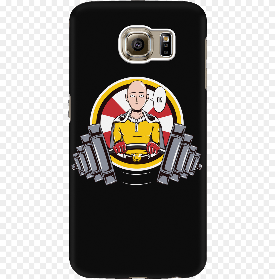 One Punch Saitama Ok Android Phone Case Saitama Gym, Electronics, Mobile Phone, Photography, Person Free Transparent Png