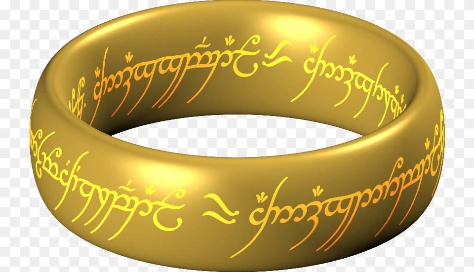 One Ring Transparent Gif, Accessories, Jewelry, Gold, Ornament Free Png Download