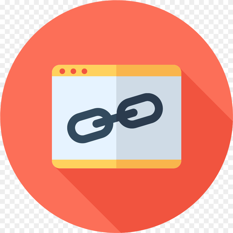 One Seo Link Building Compaign Flat Camera Icon, Sticker, Disk, Text, Symbol Png Image