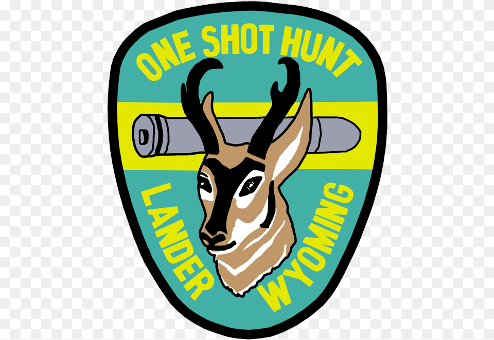 One Shot Antelope Hunt Badge Hunting, Person, Animal, Impala, Mammal Free Png