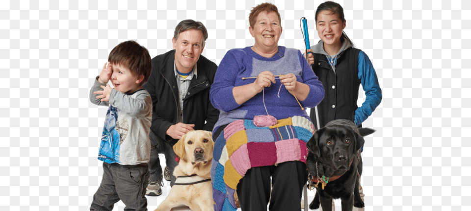 One Single Action Can Support All Of These People To Guide Dogs Victoria, Adult, Person, Male, Woman Png Image