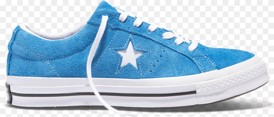One Star Vintage Suede Low Top Blue Hero Converse One Star Blue, Clothing, Footwear, Shoe, Sneaker Free Transparent Png