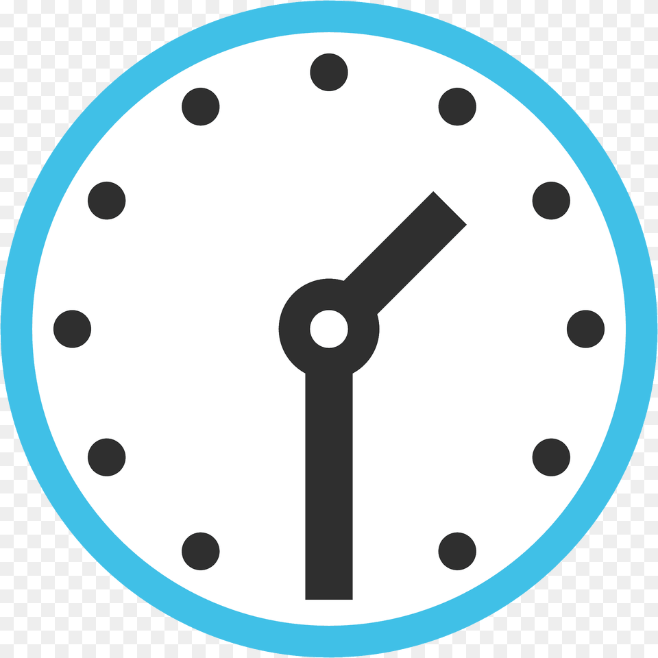One Thirty Emoji Clipart, Analog Clock, Clock, Hockey, Ice Hockey Png Image