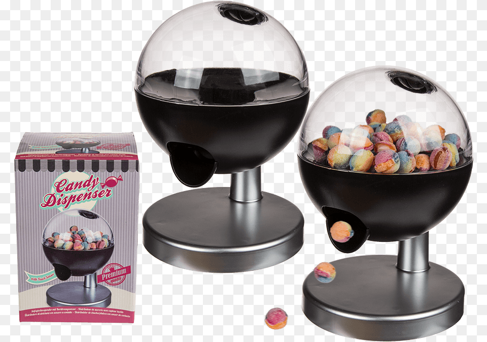 One Touch Sensor Activated Dispenser Automatic Candy Snoep Dispenser, Sphere, Food, Sweets, Glass Png