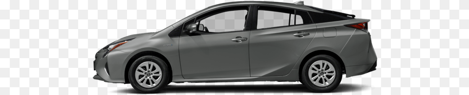 One Toyota Prius Side View, Car, Vehicle, Transportation, Sedan Free Png