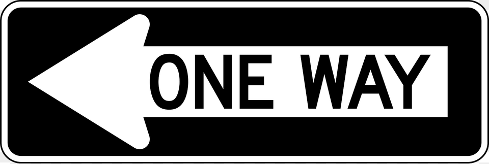 One Way Clipart, Sign, Symbol Free Png