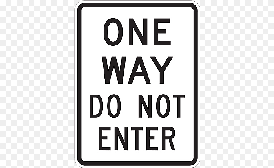 One Way Do Not Enter Aluminum Reflective Sign 24 Inch Do Not Block The Driveway, Symbol, Road Sign, Scoreboard Png