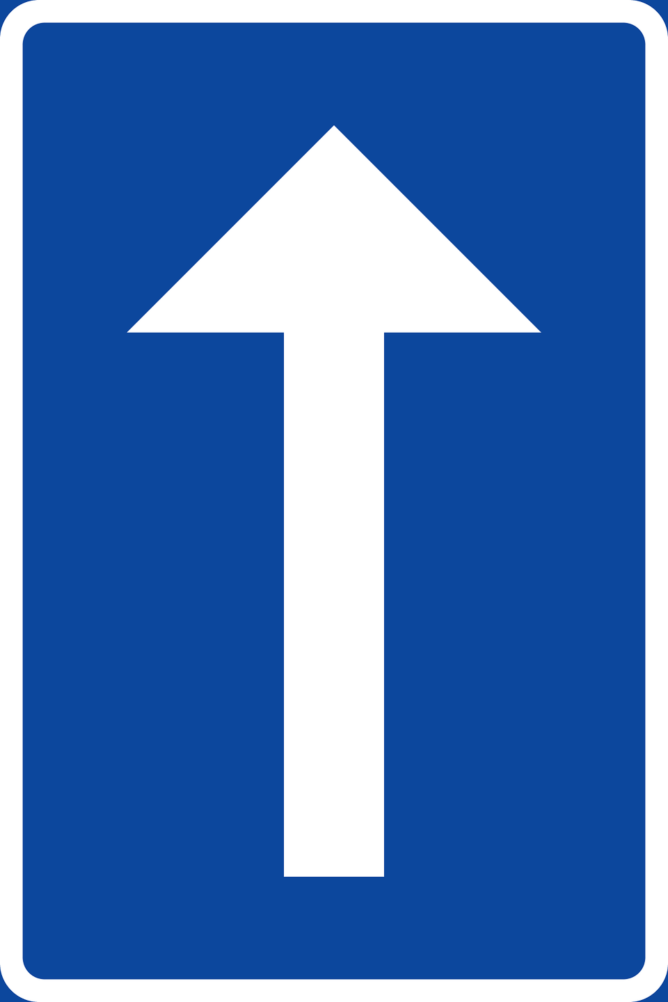 One Way Street Sign In Sweden Clipart, Symbol, Road Sign, Cross Png Image