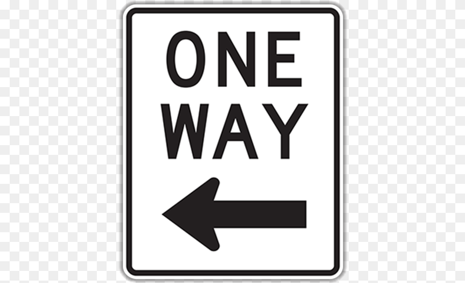 One Way Traffic Sign Sign, Road Sign, Symbol Png