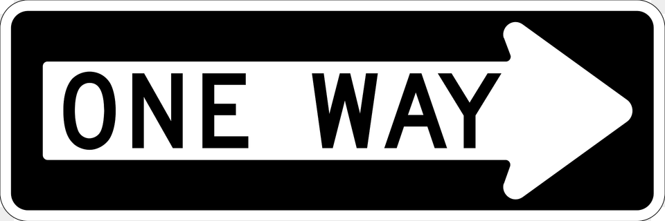 One Waystreet Sign In Canada Clipart, Symbol Png Image