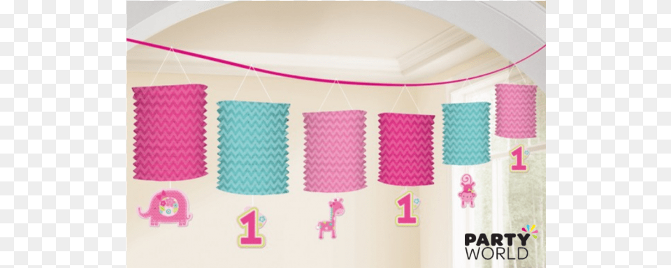 One Wild Girl Paper Lantern Garland, Lamp, Lampshade Free Transparent Png