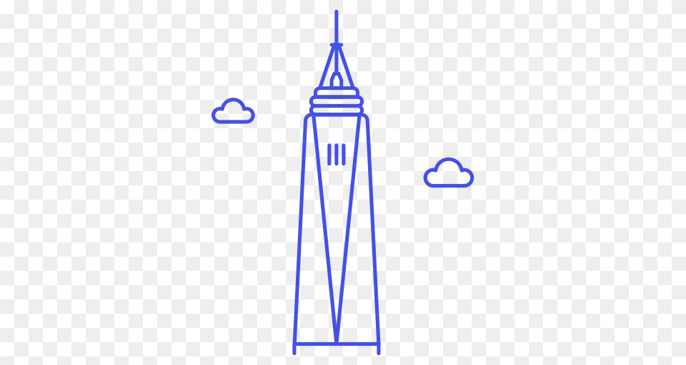 One World Trade Center Icon Of Stream Line Ux Pack, Architecture, Building, Tower, Spire Free Png