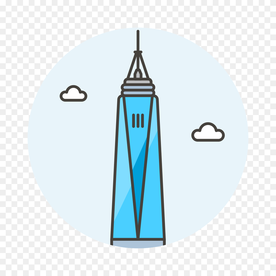 One World Trade Center Icon Streamline Ux Iconset, Architecture, Spire, Tower, City Free Transparent Png