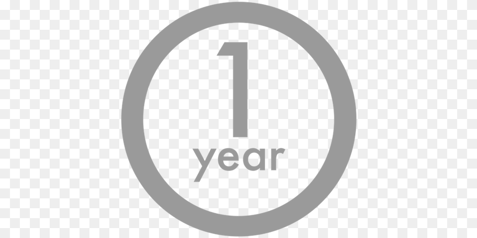 One Year Circle, Symbol, Number, Text Free Transparent Png