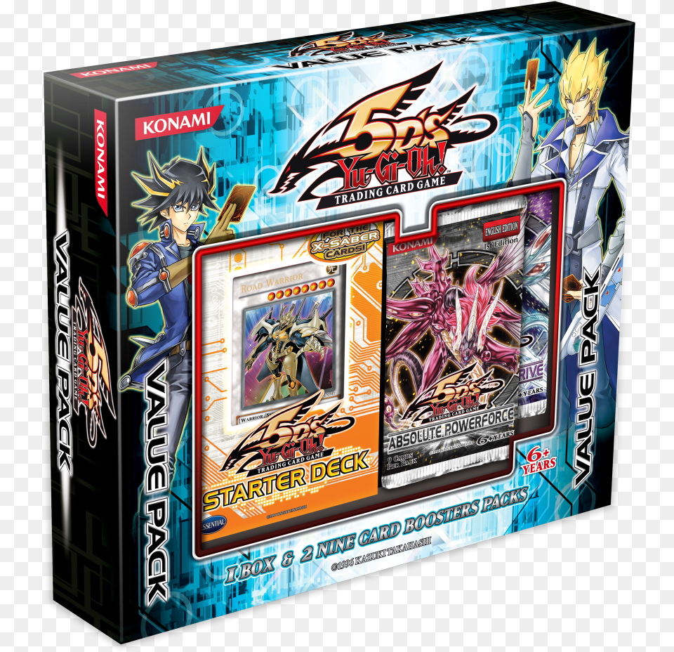 One Yugioh 5d39s 2009 Starter Deck English 1st Edition Deck, Book, Comics, Publication, Person Free Png