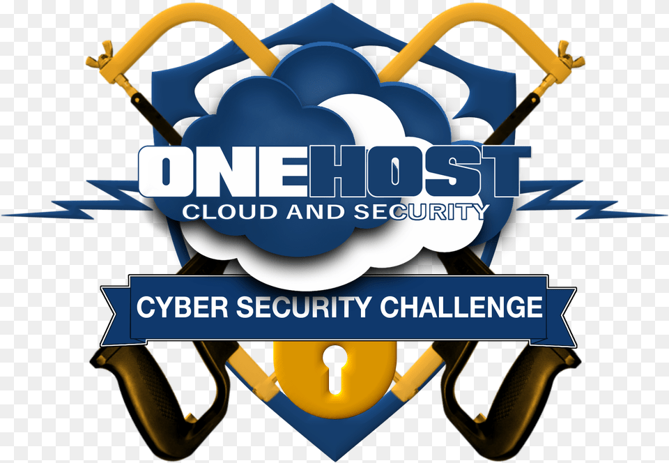 Onehost Cloud Security Logos Graphic Design, Bulldozer, Machine, Logo Free Png Download