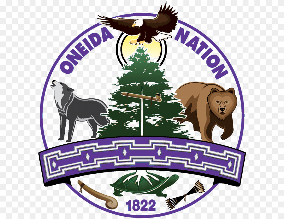 Oneida Nation Logo Oneida Nation, Tree, Plant, Pet, Mammal Free Transparent Png