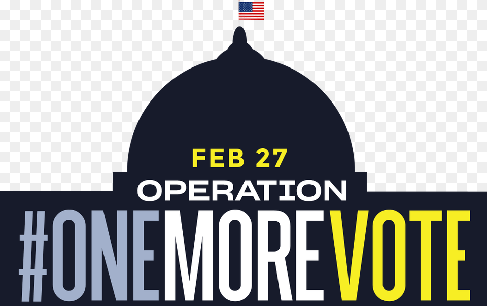 Onemorevote Day Of Action On February 27 Battle For Operation Onemorevote, Logo, Scoreboard, City Png