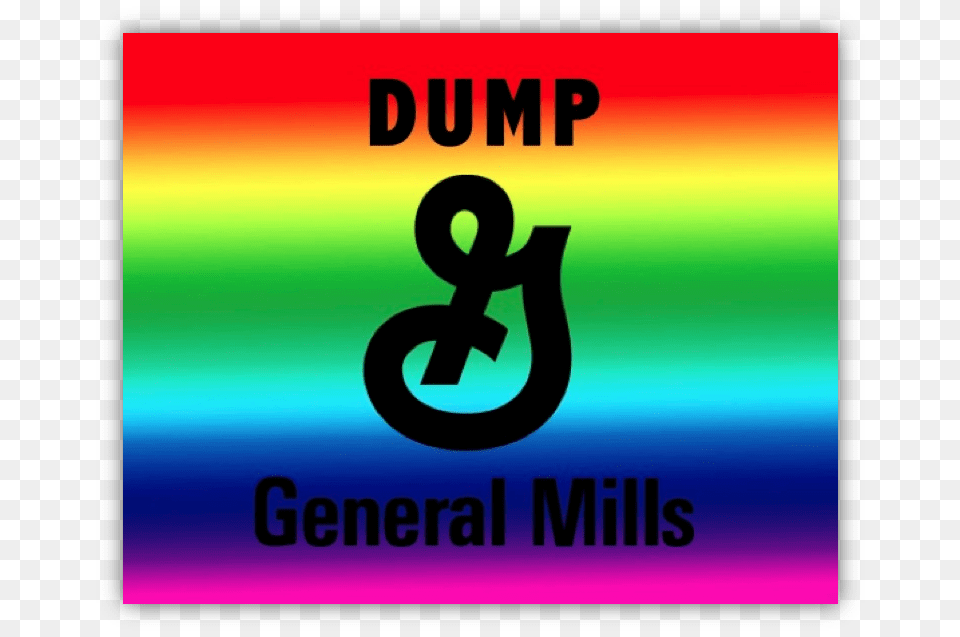 Onenewsnow Helps Push Dump General Mills Well Past Mark, Symbol, Text, Sign Free Png