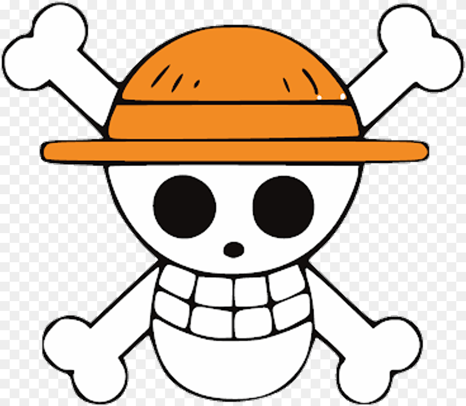 Onepiece Luffy Anime Pirate Pirata Logo Jolly Roger One Piece Free Png