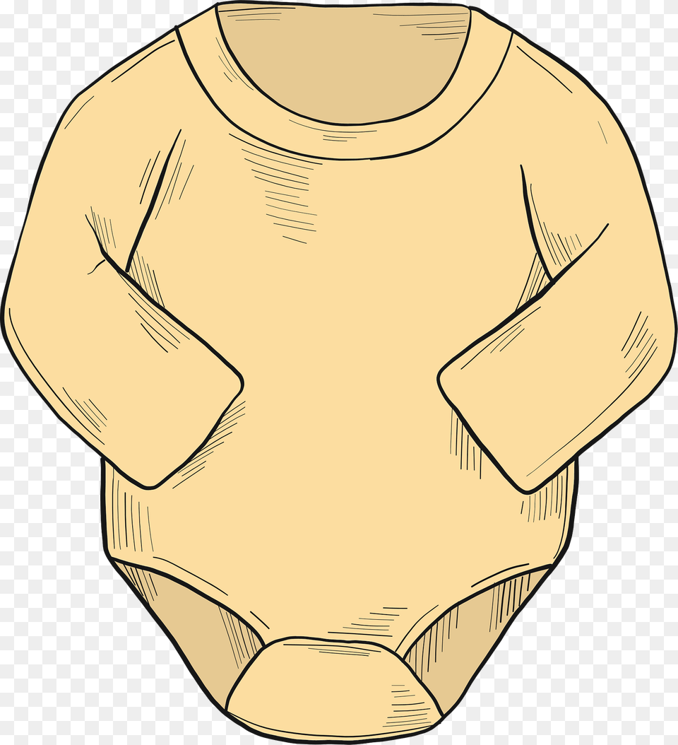 Onesie Clipart, Clothing, Long Sleeve, Sleeve, Knitwear Png