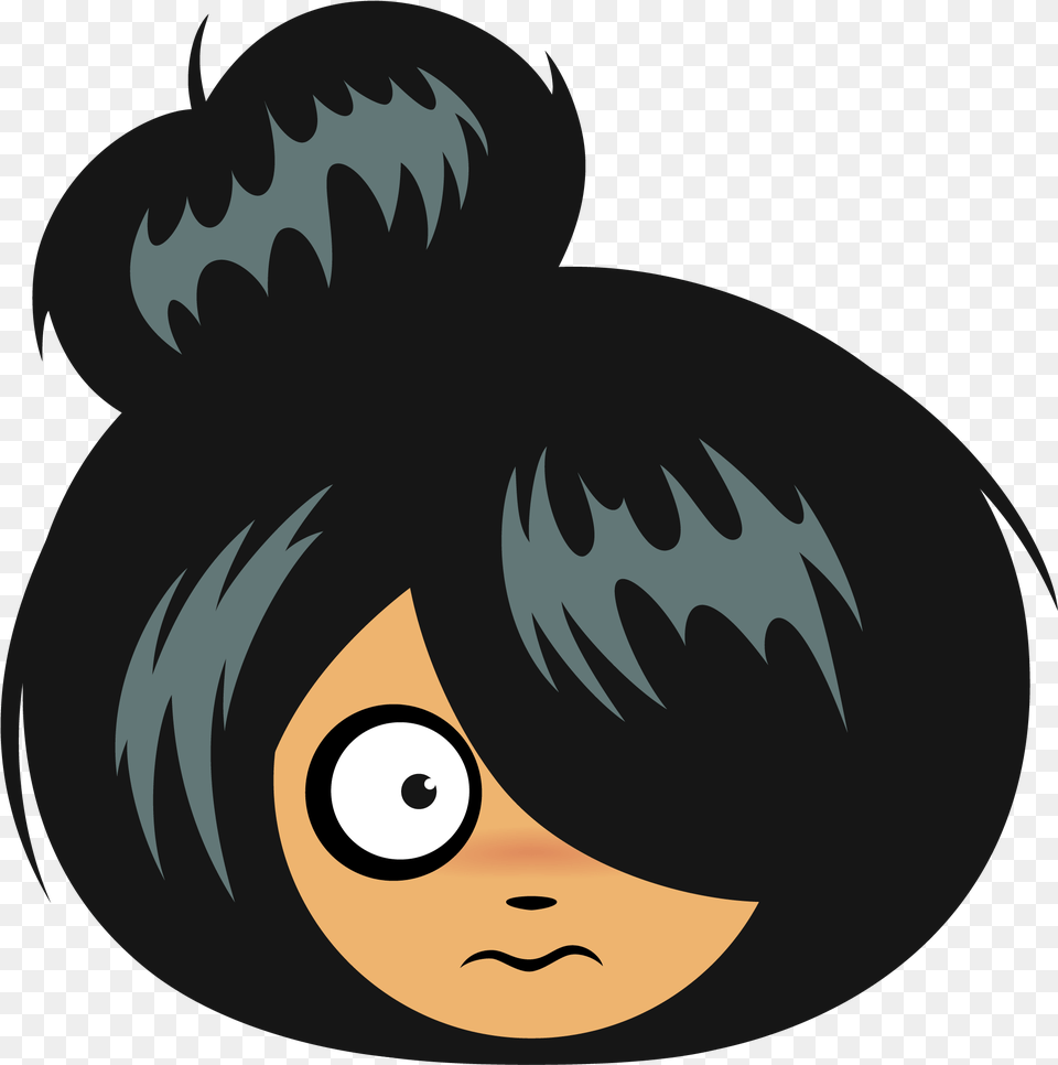 Ongezellig Fictional Character, Book, Comics, Publication, Black Hair Free Png Download